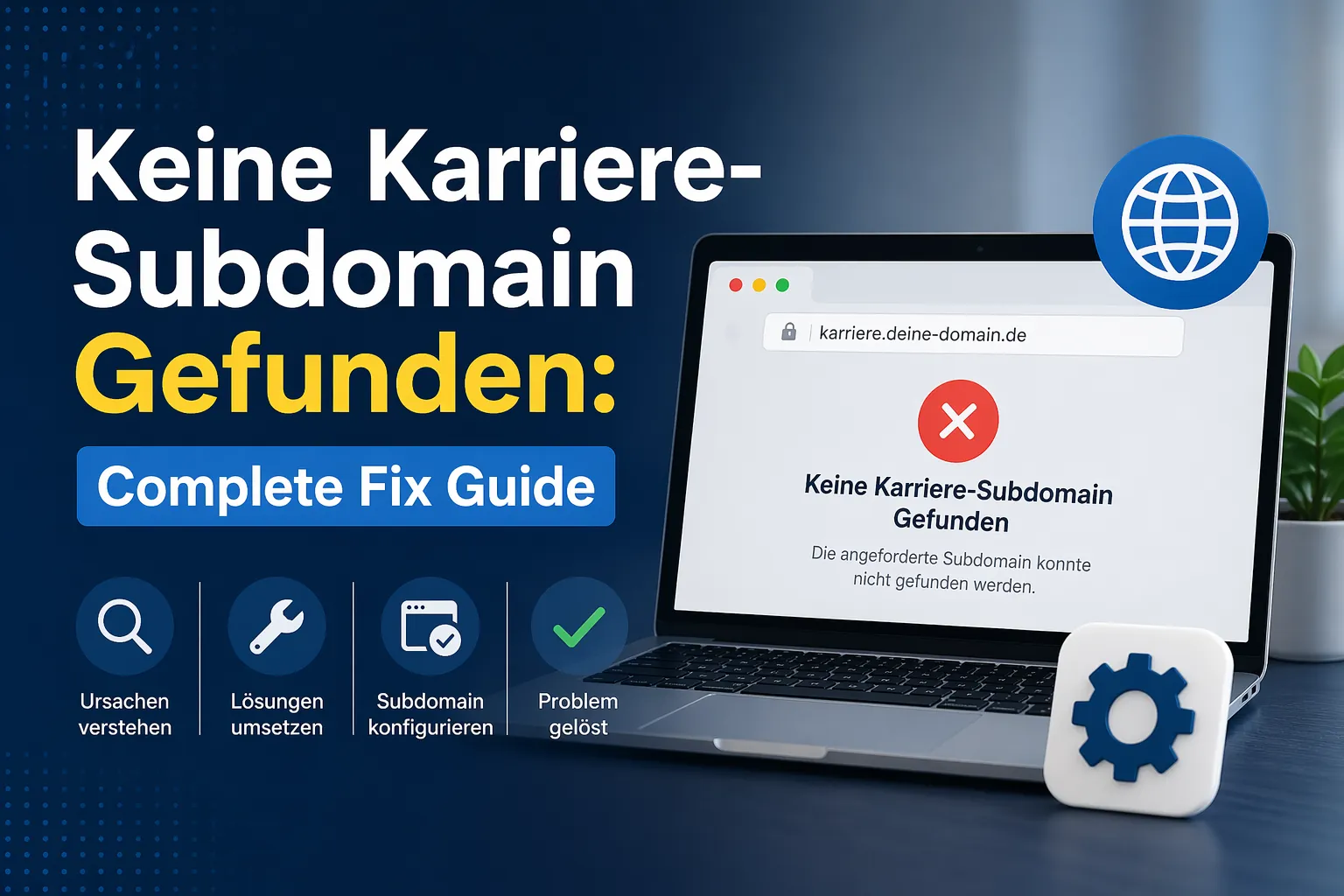 Keine Karriere-Subdomain Gefunden
