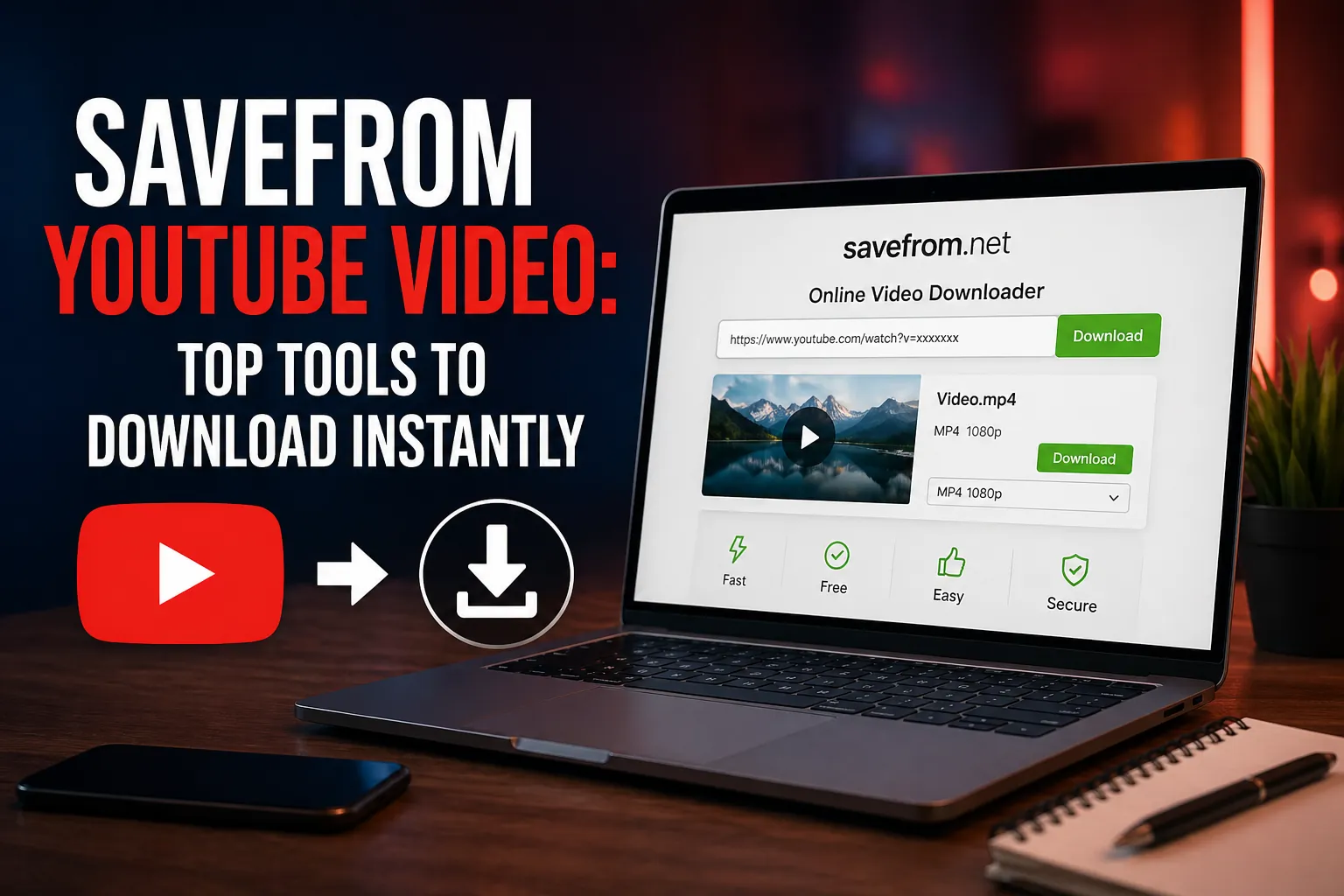 SaveFrom YouTube Video