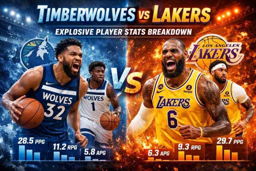 Timberwolves vs Lakers