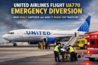 United Airlines Flight UA770 Emergency Diversion