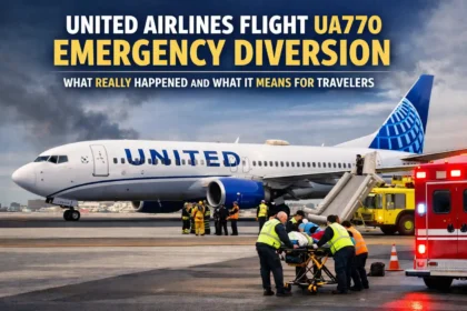 United Airlines Flight UA770 Emergency Diversion