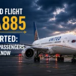 United Flight UA885 Diverted