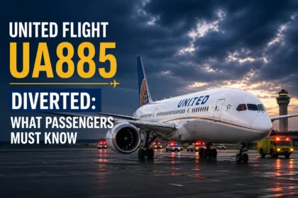 United Flight UA885 Diverted