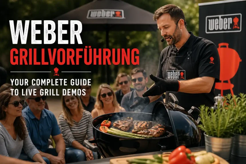 Weber Grillvorführung