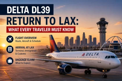 Delta DL39 Return to LAX